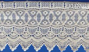 Lacets en coton brodés sur mesure, faits sur mesure, adapté pour les vêtements et les vêtements féminins, disponible dans de grandes tailles, - Product Image 3