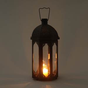 Oriental Metal/Glass <b>Moroccan</b> Design Ramadan Lantern Vintage Home <b>Decoration</b> for Christmas - Product Image 3