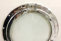 Porno bateau en Nickel brossé, fenêtre ronde, décor mural, maison, image et cadre de mariage, cadeau de noël