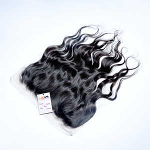 Precio de fábrica al por mayor transparente Suiza frontal de encaje virgen pelo 13 4x13x5 hd transparente de grado superior de encaje suizo frontal - Product Image 6