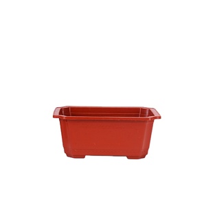 Wholesale Vegetable Plant Pot Square Plastic Pot For Bonsai Terracotta