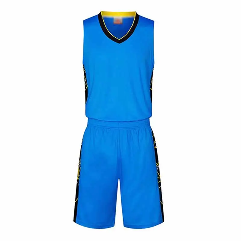 Uniformes deportivos de baloncesto para hombre, ropa deportiva de doble bolsillo para entrenamiento, conjuntos de camisetas de baloncesto