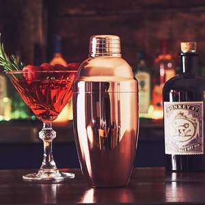 Coctelera de cobre de la mejor calidad, accesorios de barra de Metal, coctelera para barman, 100% - Product Image 3