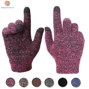 MESS SPORTS Fashion Men Women Thermal <b>Touchscreen</b> Smartphone Texting Driving Cycling Checked Cotton Winter <b>Gloves</b> - Product Image 2