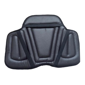 แผ่นรองอานม้าหนัง PU พร้อมเมมโมรี่โฟมสวมใส่สบายและทนทานอุปกรณ์ฝึกซ้อมกลางแจ้งปรับขนาดและสีได้ - Product Image 3