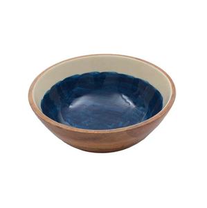 Bol à salade en bois de créateur d'excellente qualité fait à la main nouveau bol à soupe forme ronde bol de service en bois de table - Product Image 5