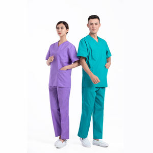 Uniformes médicos cómodos unisex de la enfermera del hospital en Jersey de la tela - Product Image 6