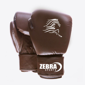 Guantes de boxeo de cuero de vaca profesional de alta calidad Nuevo diseño Guantes de entrenamiento de gimnasio de etiqueta privada Precios al por mayor - Product Image 1