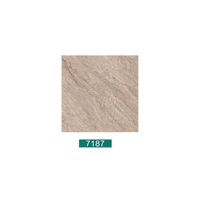 Baldosas de cerámica decorativas de diseño blanco y marrón 40x40cm - Product Image 2