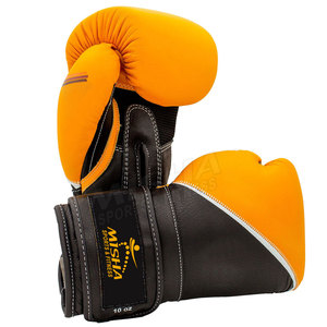 Gants de boxe en cuir pur pour homme et femme, gantelets, d'entraînement professionnel de haute qualité, Logo personnalisé, meilleur Style - Product Image 1