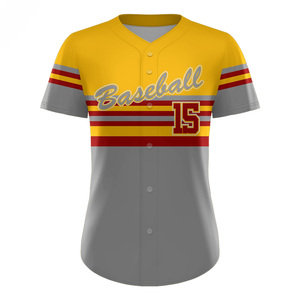 Women Baseball Jersey Custom Printed Baseball Jersey Sports Active Wholesale Baseball Jersey and Pant For Mens - Product Image 3