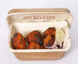 Platos de hoja de areca desechables de primera calidad y platos de patrón de plantas ecológicos para cuencos y platos de camping - Product Image 6