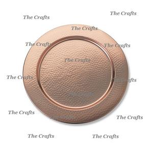 Platos Base Redondos de Diseño Maravilloso en Color Dorado Aluminio para Uso en el Hogar y Hostelería - Product Image 2