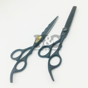 ด้ามจับเหล็กขนาดต่างๆสำหรับร้านตัดผมกรรไกรตัดผมสำหรับร้านเสริมสวยมืออาชีพดีไซน์ฟันแบนปรับแต่งได้ - Product Image 2