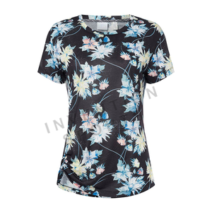 2021อินเทรนด์แฟชั่นผู้หญิงเสื้อยืดที่ขายดีที่สุดผู้หญิงระเหิดเสื้อยืดสำหรับขาย - Product Image 1