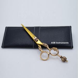 Ciseaux de barbier professionnels japonais, outil pour coupe de cheveux, poignée Dragon ciseaux japonais en acier inoxydable, de haute qualité, J2, nouveauté, - Product Image 1