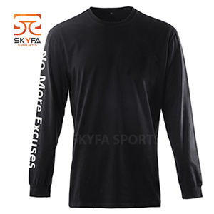 Camiseta de manga corta de entrenamiento al aire libre para hombre, camiseta de verano de secado rápido, cuello redondo, suave y transpirable, venta al por mayor de fábrica - Product Image 1