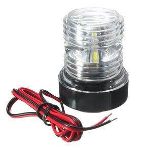 Court Yacht à LED pour bateau, Marine, ancre <span class=keywords><strong>de</strong></span> voile, tout rond, feux d'avertissement <span class=keywords><strong>de</strong></span> <span class=keywords><strong>Navigation</strong></span>, approuvé USCG - Product Image 1