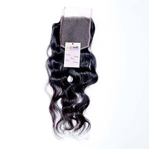 Perruque Lace Closure brésilienne 4x4, perruque en soie, cheveux naturels HD, alignée de cuticules, ondulée, avec Baby Hair - Product Image 3
