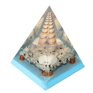 Pyramide d'orgone en spirale, coquille, à bas prix, livraison gratuite - Product Image 1