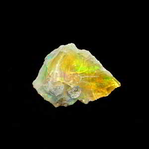 Ópalo etíope natural 20x14mm Forma libre Piedra preciosa en bruto Color blanco 8,70 Cts - Product Image 4