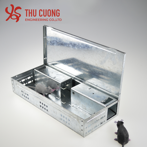 Piège à souris en acier galvanisé de haute qualité, conception solide et écologique pour la lutte antiparasitaire intérieure, aucune électricité requise - Product Image 2