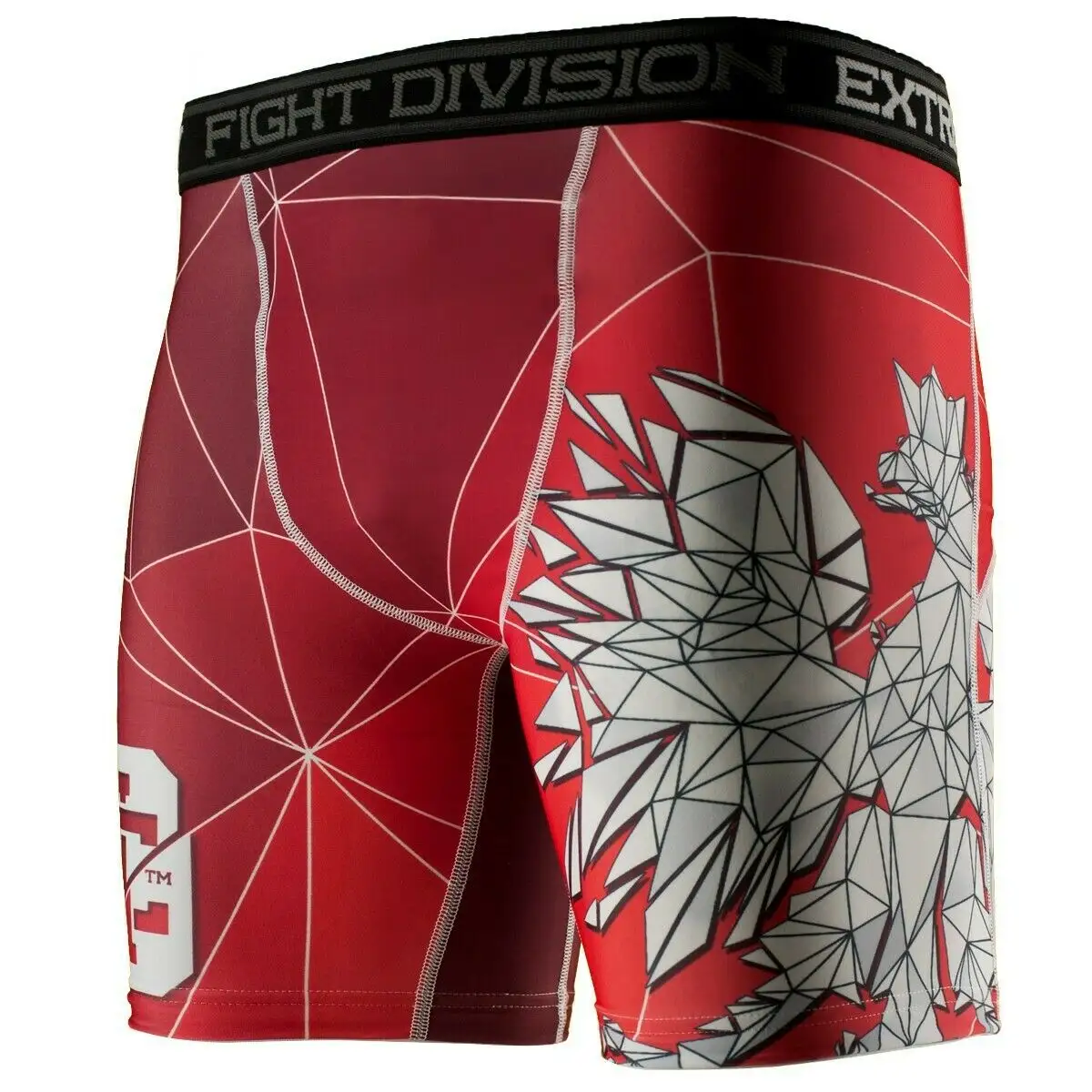 Sublimación de diseño pantalones cortos de compresión toda la temporada todo Base corta capa MMA pantalones cortos de compresión medias