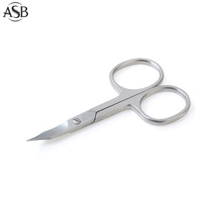 OEM logotipo personalizado Extra fuerte manicura pedicura tijeras Top nueva hoja recta de acero inoxidable para uso de belleza - Product Image 6