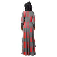 Abaya Recta de Dos Piezas de Chifón de Alta Calidad, Personalizada, al por Mayor, Modesta, de Verano, para Mujeres Musulmanas, Tallas Grandes, 100% Seda Natural