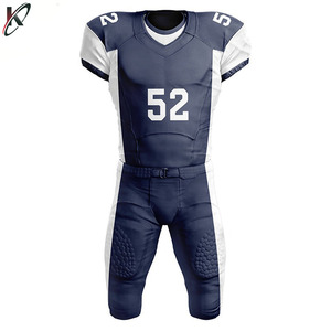 Uniforme de Fútbol Americano Unisex, Transpirable, de Secado Rápido, Nuevo Diseño con Opción de Talla Grande, Servicio OEM Personalizable - Product Image 4