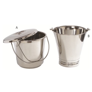Seau à eau purifiée écologique en acier inoxydable sans joint, 3-6 L - Product Image 3