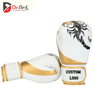 2025 Guantes de boxeo de diseño personalizado Equipo de cuero y cuero PU al por mayor caliente de fabricantes paquistaníes Tamaños 8oz 12oz - Product Image 6