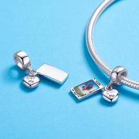 Call Me Mobiele Telefoon Charm Hanger