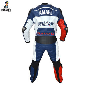 Traje de cuero personalizado para motocicleta, traje deportivo de carreras de alta calidad para verano - Product Image 5