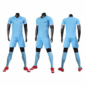 Venta al por mayor unisex fútbol Jersey camiseta uniforme conjuntos nuevo diseño con logotipo personalizado sublimación OEM servicio adultos - Product Image 1