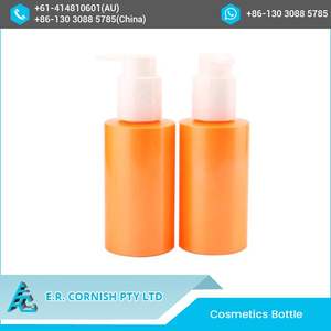 Biodegradable Packaging Empty <b>PLA</b> Plastic Cosmetics Bottle with Bamboo Pump - Product Image 4