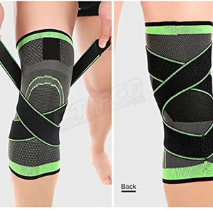 Rodilleras y coderas protectoras elásticas de compresión de neopreno de diseño único personalizado al por mayor - Product Image 6