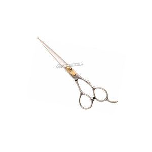 Ciseaux de rasoir professionnels en acier inoxydable pour la coupe des poils du visage, de la moustache et des sourcils, ciseaux de rasoir de salon - Product Image 4