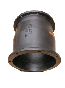 Tube de bouche de cloche à bride en fonte nodulaire, raccord en mousse perdue, produit personnalisé, service OEM accepté - Product Image 4