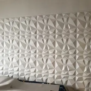硅胶模具装饰 3D 背景墙内墙