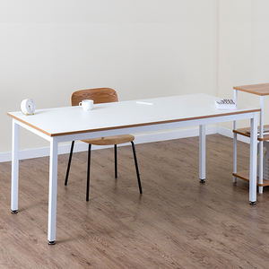 Bureau en bois très moderne, vert, blanc, meuble de bureau et de travail, ordinateur pour étudiants, Table, vente en gros, OEM, ODM, hauteur réglable - Product Image 5