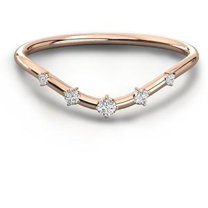 แหวนเพชรแท้สำหรับผู้หญิง ของขวัญปีใหม่ คอลเลคชั่นสำหรับผู้หญิง ได้รับการรับรองจาก IGI & Ingemco ราคาขายส่ง - Product Image 1