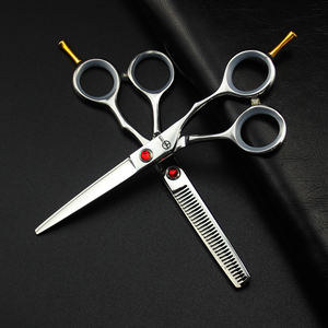 Juego de tijeras de peluquero de alta calidad 3PRO, hoja de acero inoxidable con punta afilada disponible en todos los colores y tamaños básicos - Product Image 2