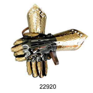 ยุคกลางเกราะหนังถุงมือคู่หนังยุคกลางถุงมือถุงมืออัศวิน Battle ถุงมือโบราณ Gauntlet สำหรับขาย - Product Image 4