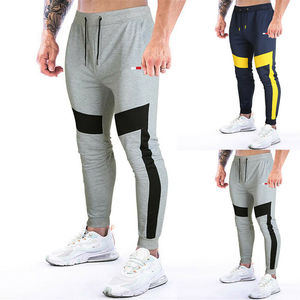 Joggers deportivos de algodón XXL para hombre, pantalones de entrenamiento de sudor de gimnasio con logotipo personalizado, cintura elástica, ropa de calle informal, cantidad de sublimación impresa - Product Image 4