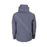 Vestes tactiques softshell d'hiver pour hommes, grandes tailles, fermeture éclair, respirantes, design tendance
