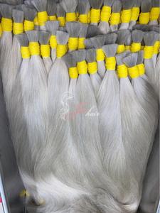Cheveux slaves de couleur blonde Extensions de cheveux humains de haute qualité à partir de cheveux bruts vietnamiens - Product Image 2