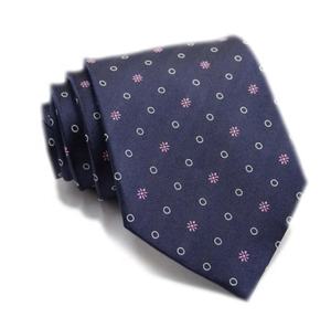 Haute qualité polyester cravate en soie point coloré cravates pour hommes - Product Image 3