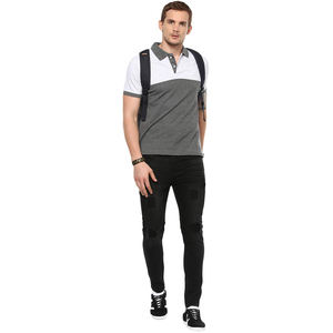 OEM en blanco 65% de algodón y 35% de poliéster liso camisa de polo diseño personalizado de su propio logotipo de marca de manga corta - Product Image 5