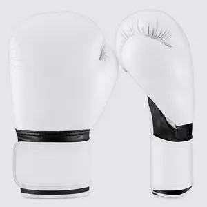 Wholesale mma boxing gloves custom logo manufacturers custom pu leather ufc sparring gloves training